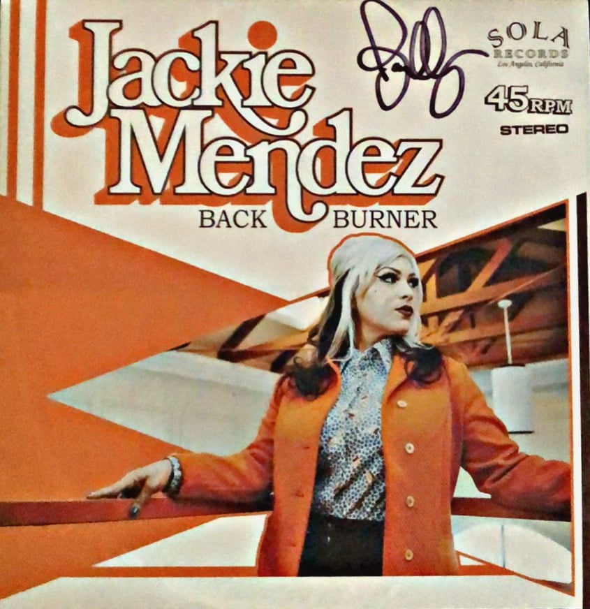 Grammy Consideration Jackie Mendez Autographed Copy