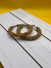 Image 2 of Shiny Gold Hoops