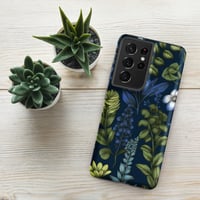 Image 24 of Art Nouveau Inspired Blue Boho Floral Tough case for Samsung®