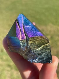 Image 1 of Aura Quartz Points Cluster #1977