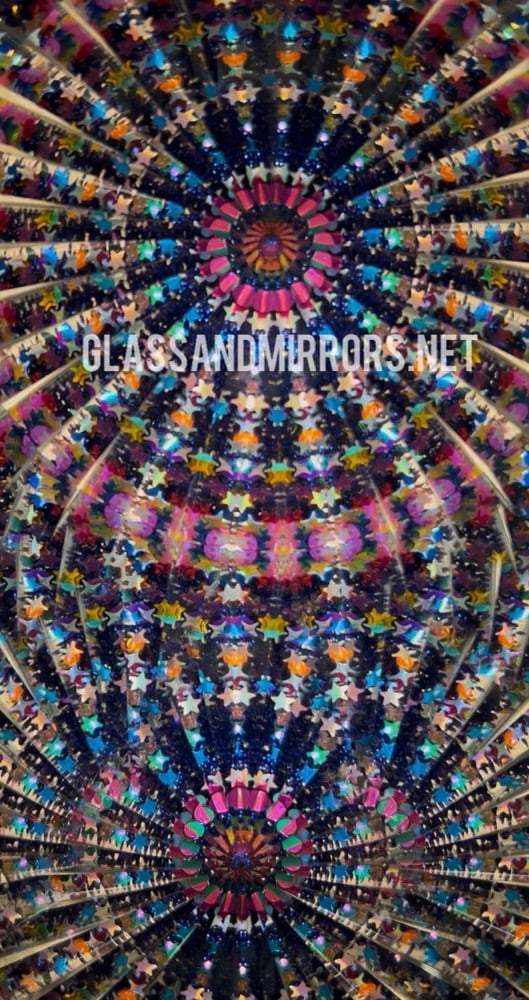 Image of Blue Skies Mini Aura Kaleidoscope (slim)