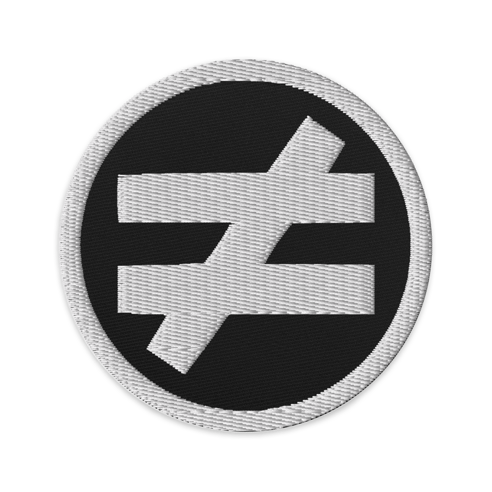 Image of EMBROIDERED LOGO PATCH #2