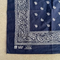 Image 3 of 80s Paris Bandana - BLUE