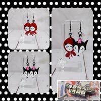 Image 1 of Little Red Riding Hood Earrings
