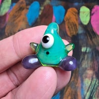 Image 2 of LIL BIGGER ONE EYED ALIEN PENDANT 3