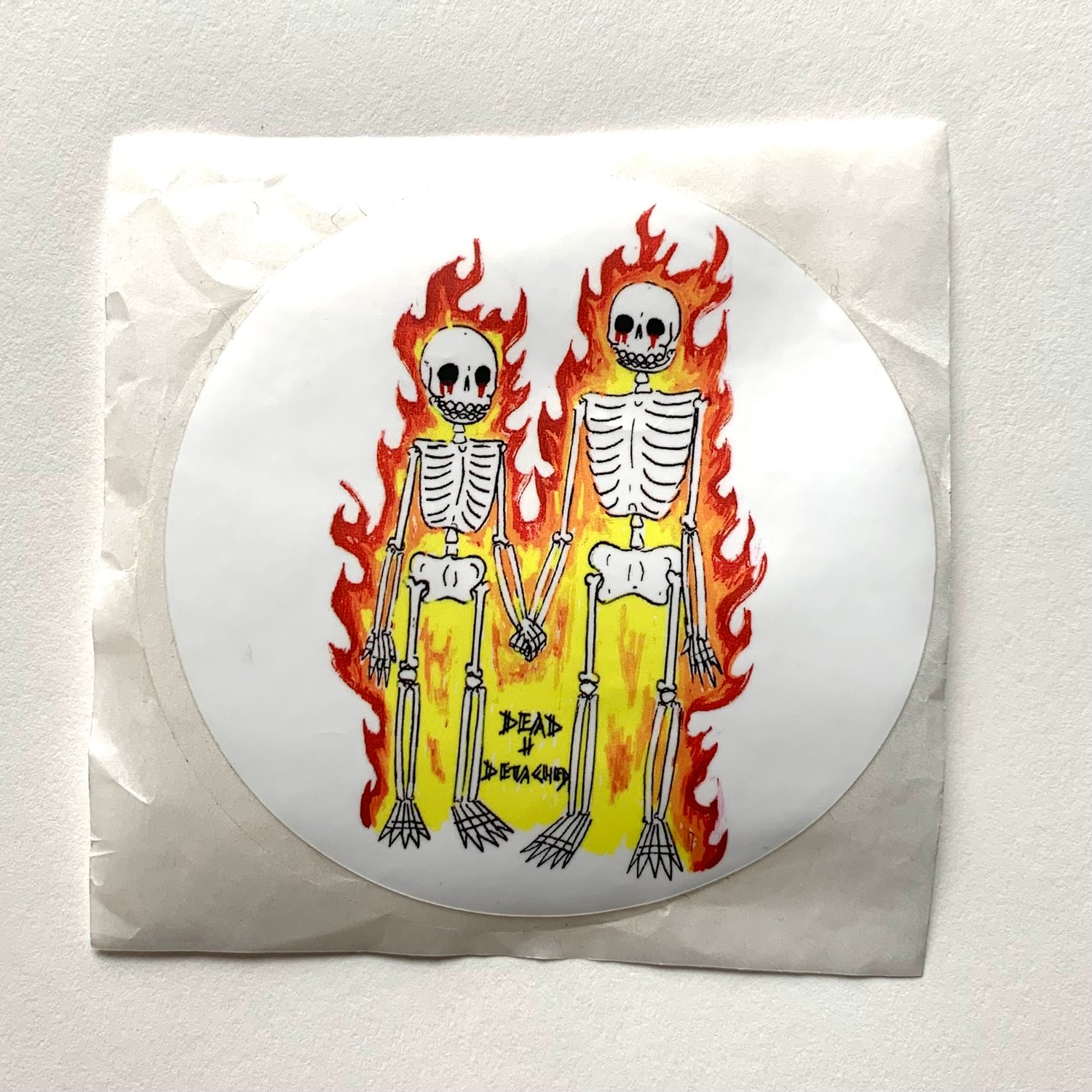 Image of BURNING LOVE STICKER