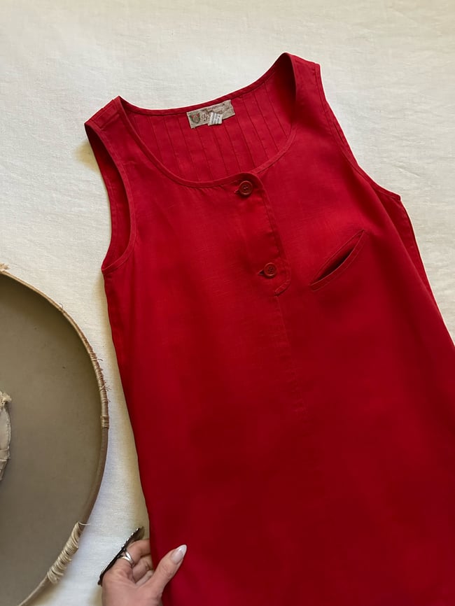 1970s GUCCI italian linen dress