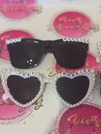 Image 1 of Just Married Sunglasses 