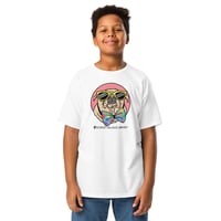 Image 5 of Youth Tee- Rainbow Toby Pug