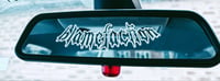 Image 1 of BLAME FACTION REAR VIEW MIRROR DECAL 