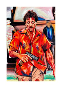 Image 2 of “Stabbed & Shot” OG Canvas Painting