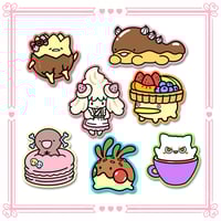 Image 1 of Dessert Darling Series Vinyl Stickers