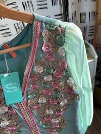 Image 2 of NWT flow appliqué dress