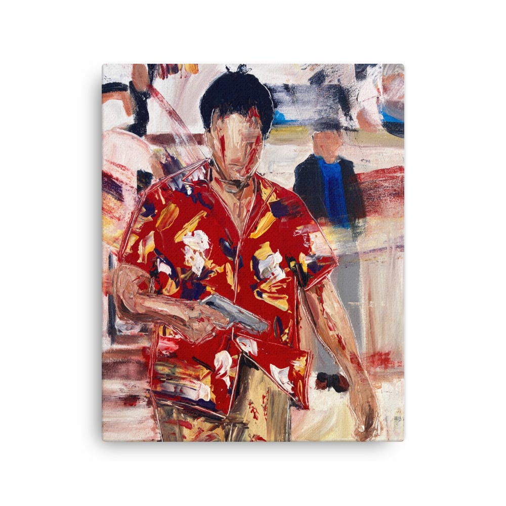 Sam Evans Art Tony Montana 16 X 20 Canvas Prints Sam evans art tony montana 16 x 20 canvas prints