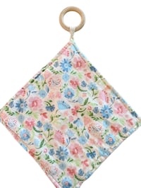 Floral Lovey Teether