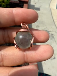 Image 1 of Fluorite sphere pendant