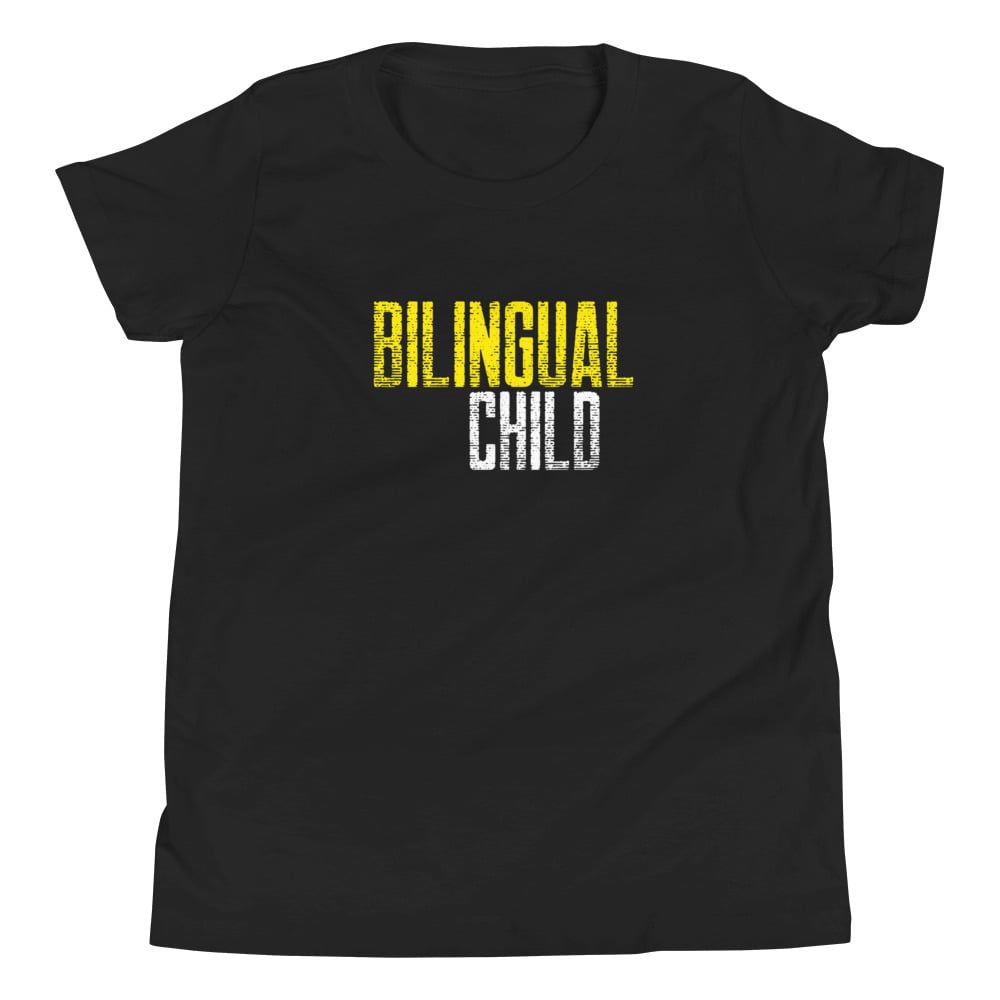 BILINGUAL CHILD - Youth Short Sleeve Genderless T-Shirt