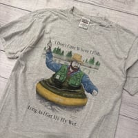 Image 3 of Vintage Get My Fly Wet Tee - L