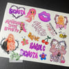 Bichota Bratz Sticker Sheet