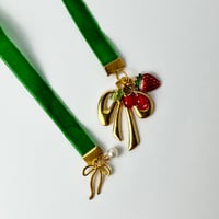 Image 2 of Cute Fruits Velvet Bookmark
