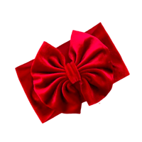 HEADBAND: Velvet Red