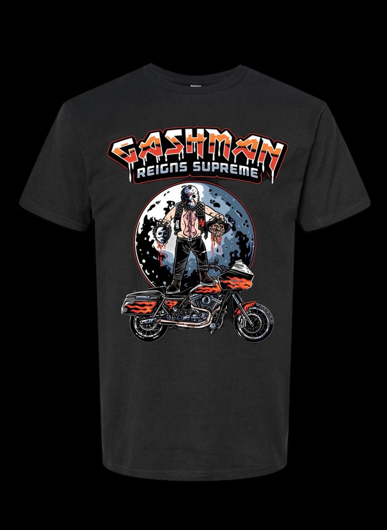 Gashman Reigns Supreme Numbered drop ( Put your size in notes when ordering )