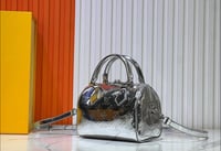 Image 1 of MEDLLIN SILVER MINI PURSE