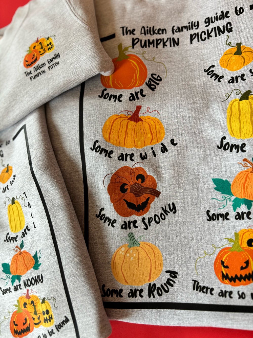 Image of Family pumpkin patch children’s sizes