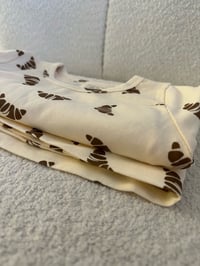 Image 4 of Croissant Print Pyjama Set - Vanilla