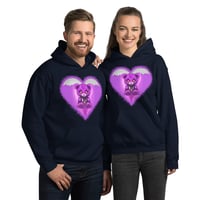 Image 6 of Purp Bear Unisex Hoodie