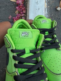 Image 2 of Nike dunk sb X Powerpuff Girl “Buttercup"