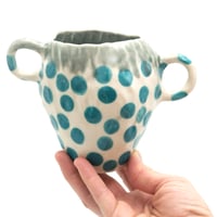 Image 2 of Polka Dot Bud Vases 