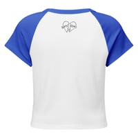 Image 21 of Women’s micro rib raglan baby tee unsuper
