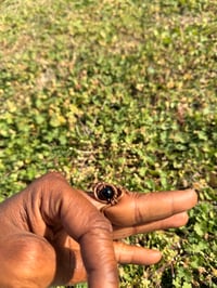 Image 2 of BLACK TOURMALINE FIDGET RING