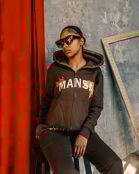 Image 2 of Brown Sweatsuit Set 