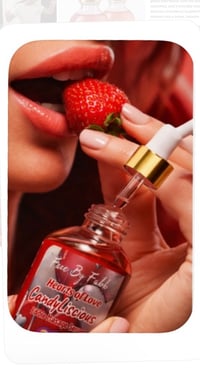 Image 9 of  Fabb strawberry love edible massage serum  w/ Free Flavored Condom