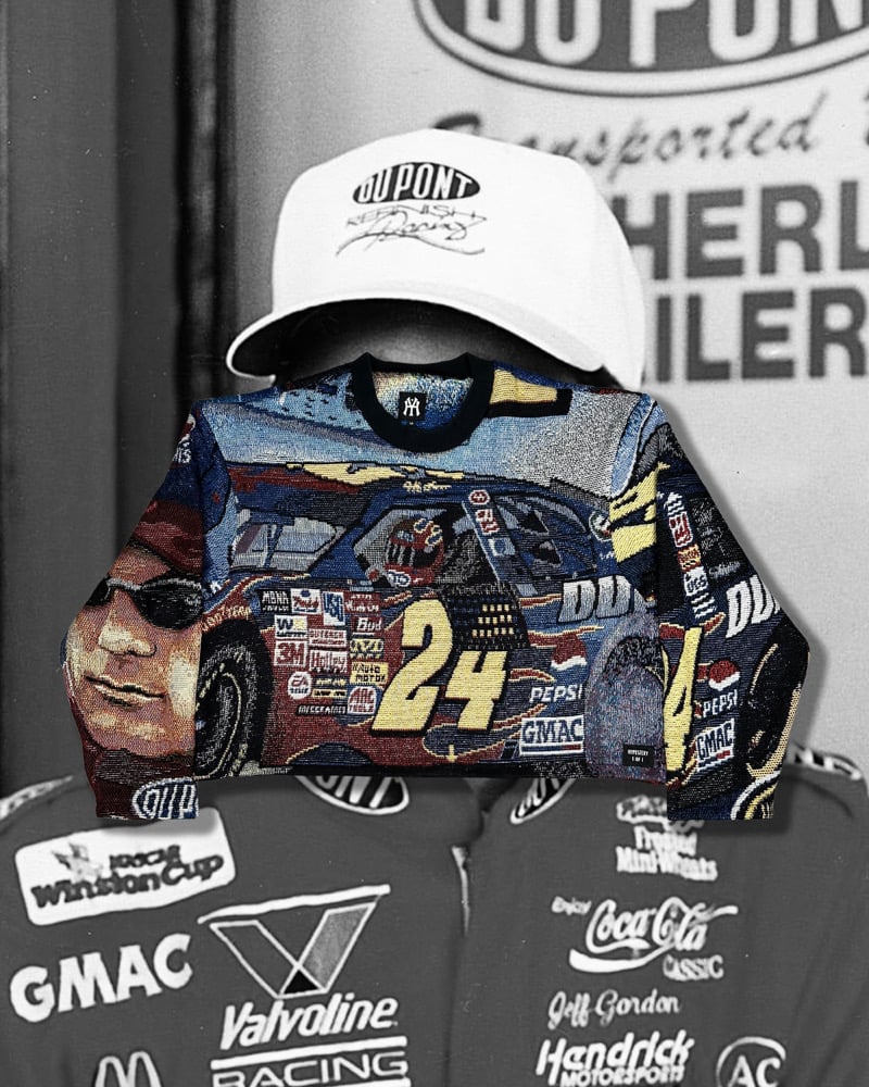 1 OF 1 Jeff Gordon tapestry sweater 