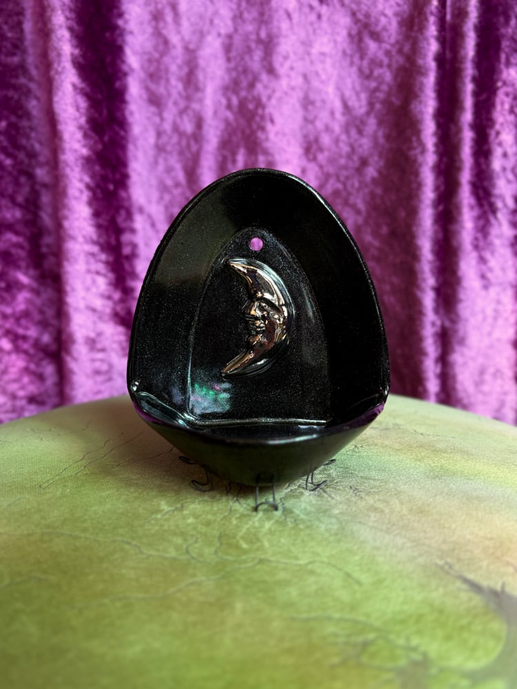 Image of Black/Silver Moon Jewelry Altar
