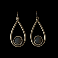 Image 1 of CHAVA STONE EARRINGS 