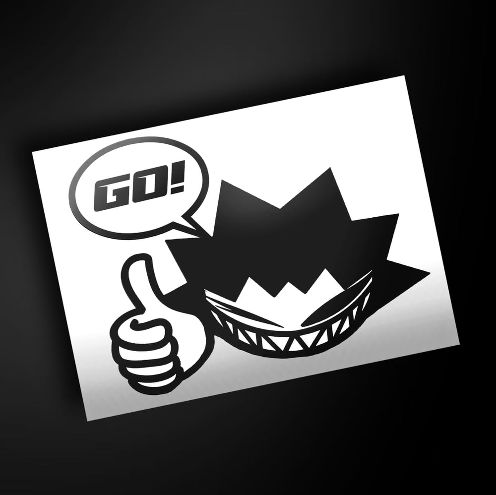 DOUBLE LAYER GO! STICKER
