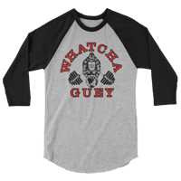 Image 2 of WHATCHA GUEY COOL JOSE 3/4 sleeve raglan shirt