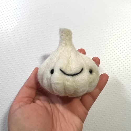 Image of felted food ornaments