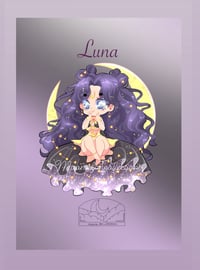 Image 5 of Chibi Luna Enamel Pin 