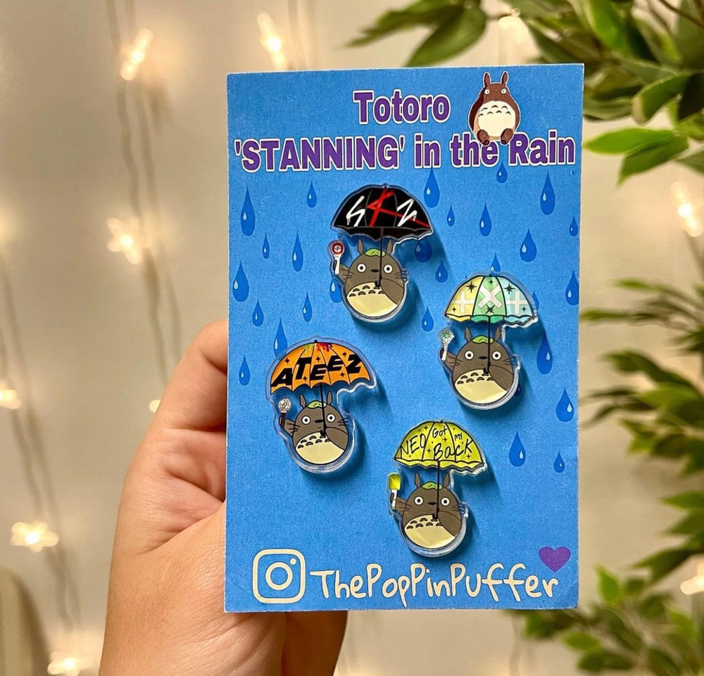 Image of Totoro Stan Pin Set 