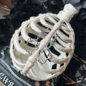 Silver Ghostie Earrings