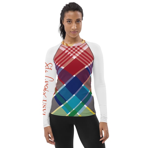 Image of Women's Rash Guard-Madras