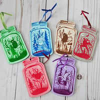 WHOLE Cryptid Buddy Hand Painted Ornament Set