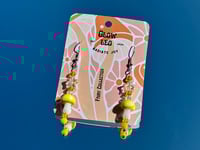 Image 2 of Yellow Mushroom Earrings