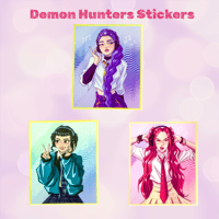 Image 1 of Demon Hunters Stickers