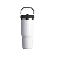 Image 4 of 30OZ Sublimation Blank Tumbler Double Wall Stainless Steel Car Cup Coffee Mug Sublimation Water Bott
